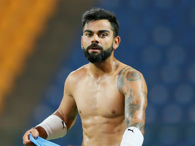 Virat Kohli will walk around Oxford Street shirtless if India win 2019 World Cup, says Sourav Ganguly Virat Kohli will walk around Oxford Street shirtless if India win 2019 World Cup, says Sourav Ganguly