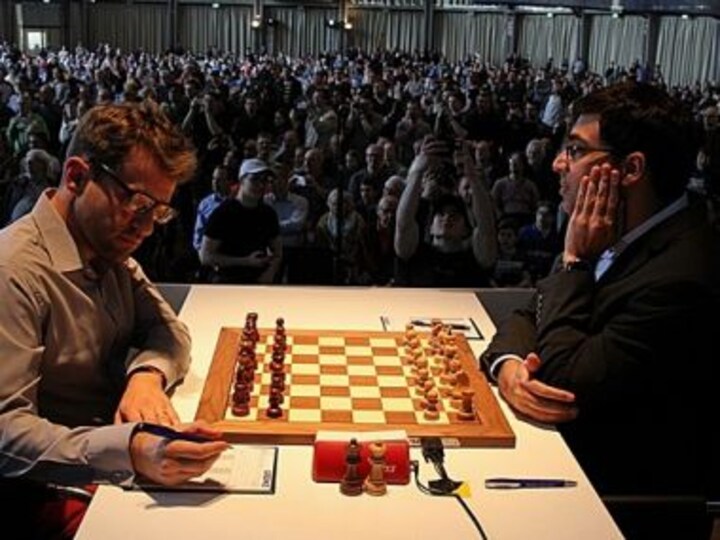 Grenke Chess Classic Round 3: Viswanathan Anand holds Levon Aronian; Maxime Vachier-Lagrave joins Nikita Vitiugov in the lead