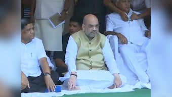 BJP leaders including Narendra Modi, Amit Shah observe fast to protest disruptions in Parliament proceedings