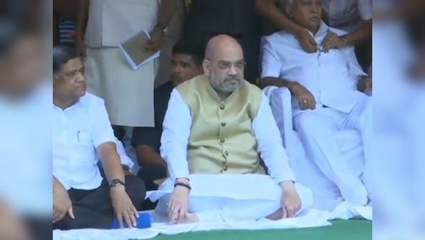 BJP leaders including Narendra Modi, Amit Shah observe fast to protest disruptions in Parliament proceedings