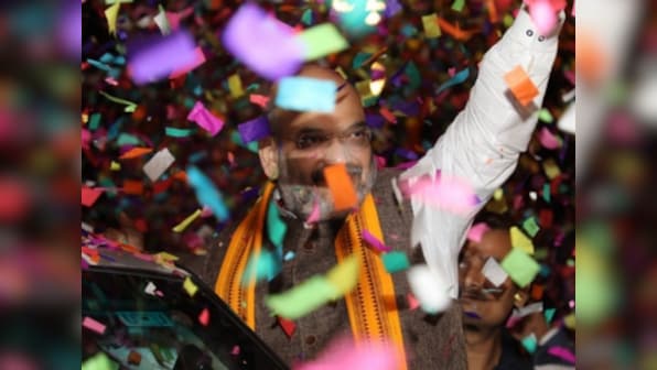 BJP foundation day updates: Amit Shah says party MPs to sit on dharna on 12 April against Parliament deadlock