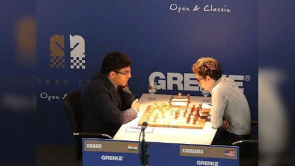 Grenke Chess Classic Round 5: Magnus Carlsen narrowly escapes defeat, Viswanathan Anand held by Fabiano Caruana