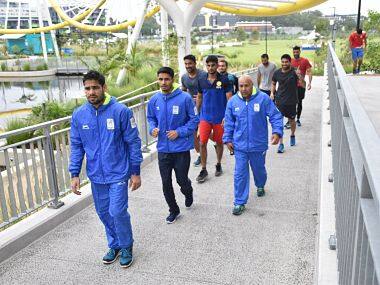 The Indian boxing contingent found themselves amidst ‘syringe controversy’ in Gold Coast. Twitter @BFI_official