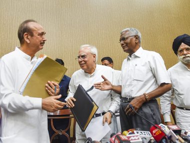 Congress' attempt to oust CJI Dipak Misra is no coincidence; move has clear link to judge Loya case Congress' attempt to oust CJI Dipak Misra is no coincidence; move has clear link to judge Loya case