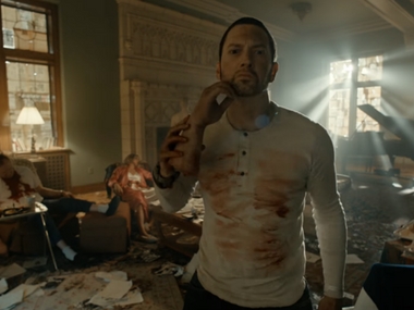 Eminem's Framed music video depicts rapper as escaped mental asylum inmate, framed for murders Eminem's Framed music video depicts rapper as escaped mental asylum inmate, framed for murders