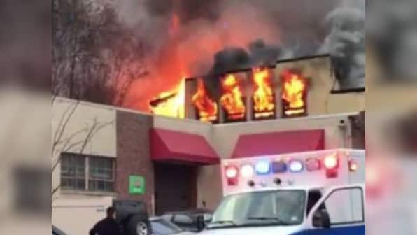 Fire at Edgewater dance studio in New Jersey: More than 12 girls jump from 2nd floor to escape flames
