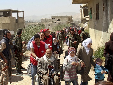 Russia agrees to evacuate civilians from eastern Ghouta as Syrian regime moves to fully retake region Russia agrees to evacuate civilians from eastern Ghouta as Syrian regime moves to fully retake region