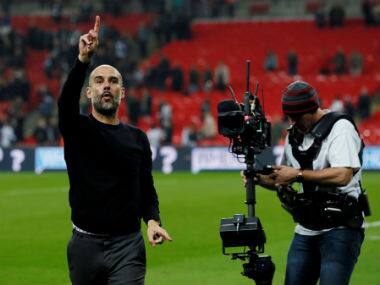 Premier League: Manchester City manager Pep Guardiola targets 100 points to cap 'almost perfect season'