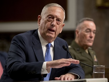 Jim Mattis urges Congress to provide India national security waiver, says imposing sanctions will only hurt US Jim Mattis urges Congress to provide India national security waiver, says imposing sanctions will only hurt US