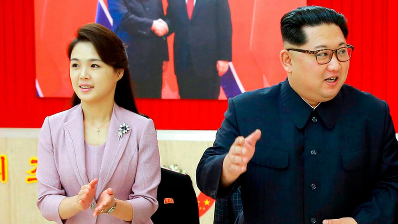 North Korean media accords Kim  Jong  un  s wife  first lady 