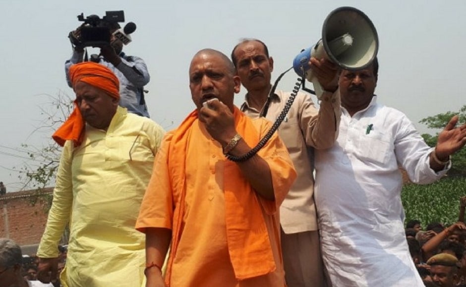 Chief Minister Yogi Adityanath, who rushed to the accident site for an on-the-spot assessment, said prima facie the van driver appeared to be at fault. announced an ex-gratia of Rs 2 lakh for the families of the victims. Ved Prakash/Team 101Reporters Chief Minister Yogi Adityanath, who rushed to the accident site for an on-the-spot assessment, said prima facie the van driver appeared to be at fault. announced an ex-gratia of Rs 2 lakh for the families of the victims. Ved Prakash/Team 101Reporters