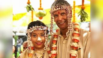 Milind Soman marries partner Ankita Konwar in a private wedding ceremony in Alibaug