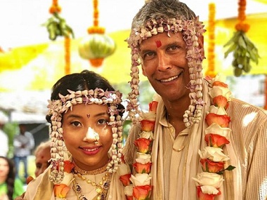 Milind Soman marries partner Ankita Konwar in a private wedding ceremony in Alibaug Milind Soman marries partner Ankita Konwar in a private wedding ceremony in Alibaug