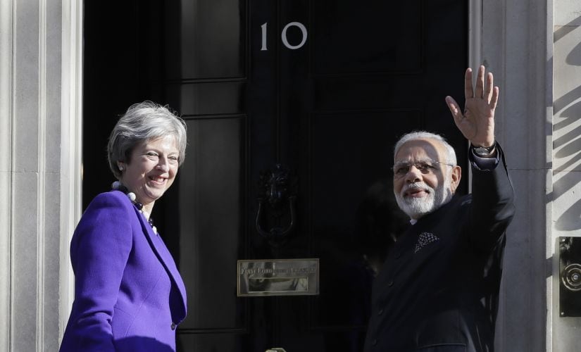 British media, however, scrutinised India's possible role in post-Brexit bilateral free trade deal and the two countries signing off on series of commercial agreements worth up to £ 1 billion. AP