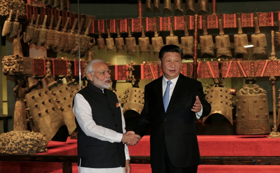 After his arrival in Wuhan early on Friday, Modi and Xi first met at the Hubei Provincial Museum where the two leaders held one-on-one talks. Xi then took Modi on a tour of the exhibition of Marquis Yi of Zeng Cultural Relics and Treasure at the museum. Reuters After his arrival in Wuhan early on Friday, Modi and Xi first met at the Hubei Provincial Museum where the two leaders held one-on-one talks. Xi then took Modi on a tour of the exhibition of Marquis Yi of Zeng Cultural Relics and Treasure at the museum. Reuters