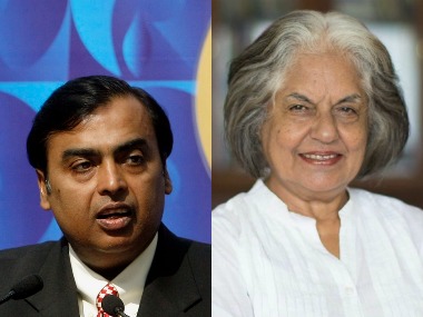 Mukesh Ambani, Indira Jaising and Balkrishna Doshi figure on Fortune's World's Greatest Leaders list Mukesh Ambani, Indira Jaising and Balkrishna Doshi figure on Fortune's World's Greatest Leaders list