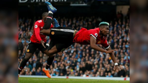 Premier League: Buoyant Manchester United give city rivals reality check with come-from-behind win