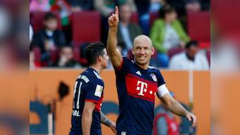 Arjen Robben weighing offers from other clubs despite helping Bayern Munich to 6th successive Bundesliga title