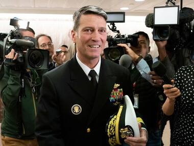 Ronny Jackson withdraws as Donald Trump's pick to lead Veteran Affairs after allegations surface of overprescribing drugs