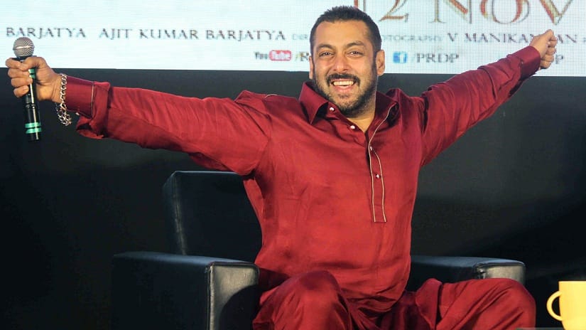 Salman Khan remains the only star from the current era who can easily guarantee a great opening at the box office. File Photo