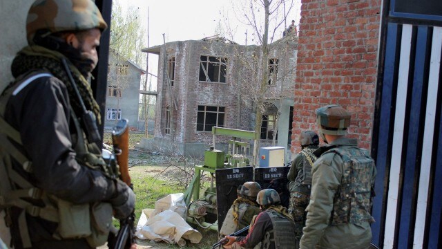 Jammu and Kashmir: Two LeT terrorists killed by security forces during encounter in Shopian Jammu and Kashmir: Two LeT terrorists killed by security forces during encounter in Shopian