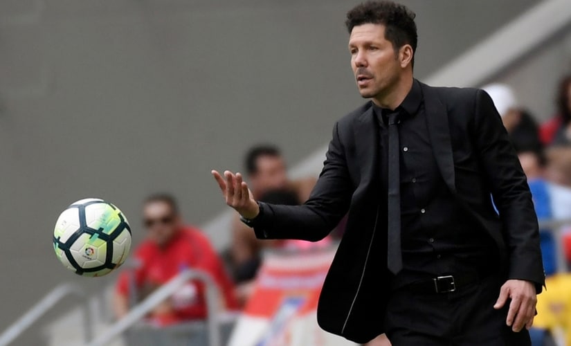 File image of Diego Simeone. AFP