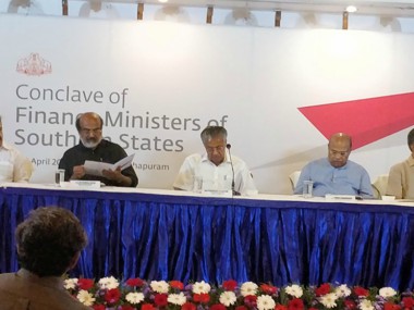 South India FMs' conclave: 'ToR of 15th Finance Commission against laws of land'; Tamil Nadu, Telangana skip conference South India FMs' conclave: 'ToR of 15th Finance Commission against laws of land'; Tamil Nadu, Telangana skip conference