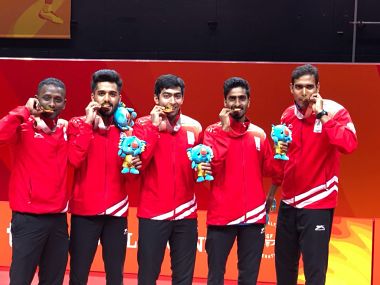 Commonwealth Games 2018: Sharath Kamal leads India to gold medal in men's table tennis team event Commonwealth Games 2018: Sharath Kamal leads India to gold medal in men's table tennis team event