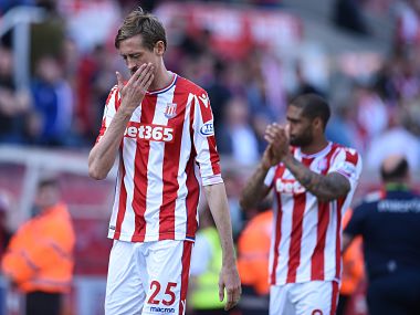 Premier League: Stoke City relegated after loss to Crystal Palace; West Brom beat Tottenham to stay afloat Premier League: Stoke City relegated after loss to Crystal Palace; West Brom beat Tottenham to stay afloat