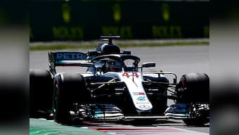 Spanish Grand Prix: Mercedes' Lewis Hamilton tops practice charts; Red Bull's Daniel Ricciardo second fastest
