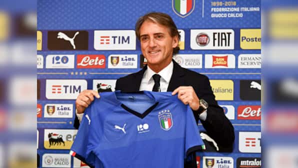 New Italy manager Roberto Mancini vows to restore Azzurri's pride following failure to qualify for FIFA World Cup