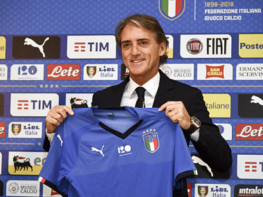 New Italy manager Roberto Mancini vows to restore Azzurri's pride following failure to qualify for FIFA World Cup New Italy manager Roberto Mancini vows to restore Azzurri's pride following failure to qualify for FIFA World Cup