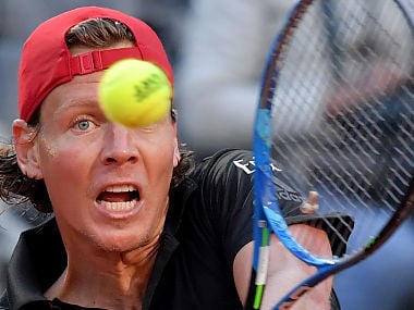 Czech Republic's Tomas Berdych looked out of touch on Tuesday. AFP
