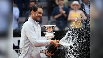 Italian Open: Rafael Nadal downs Alexander Zverev in three sets to secure eighth Rome Masters title