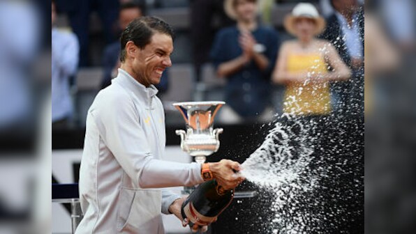 Italian Open: Rafael Nadal downs Alexander Zverev in three sets to secure eighth Rome Masters title