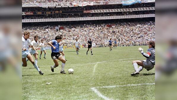 FIFA World Cup moments: Diego Maradona's 'Goal of the Century' against England at Mexico 1986