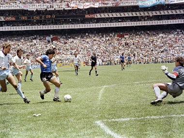 FIFA World Cup moments: Diego Maradona's 'Goal of the Century' against England at Mexico 1986 FIFA World Cup moments: Diego Maradona's 'Goal of the Century' against England at Mexico 1986