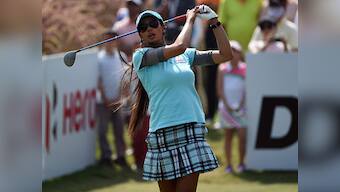 Indian golfer Sharmila Nicollet shares first round lead at Beijing Ladies Classic on comeback trail