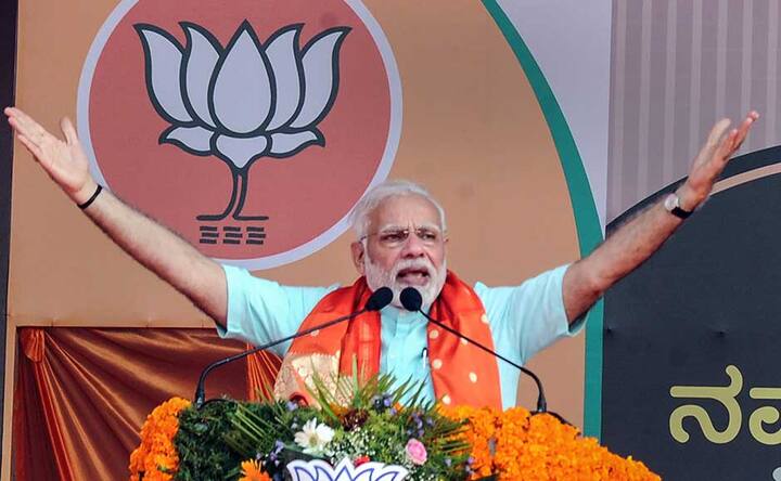 Narendra Modi launches five-day election campaign in Karnataka, attacks Congress' 'politics of dynasty' Narendra Modi launches five-day election campaign in Karnataka, attacks Congress' 'politics of dynasty'