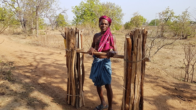 Dukho Khodia, a labourer from Jampada village in Jharsuguda district. Image courtesy Manish Kumar