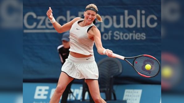 Prague Open: Petra Kvitova cruises past Zhang Shuai to set up title clash with Mihaela Buzarnescu