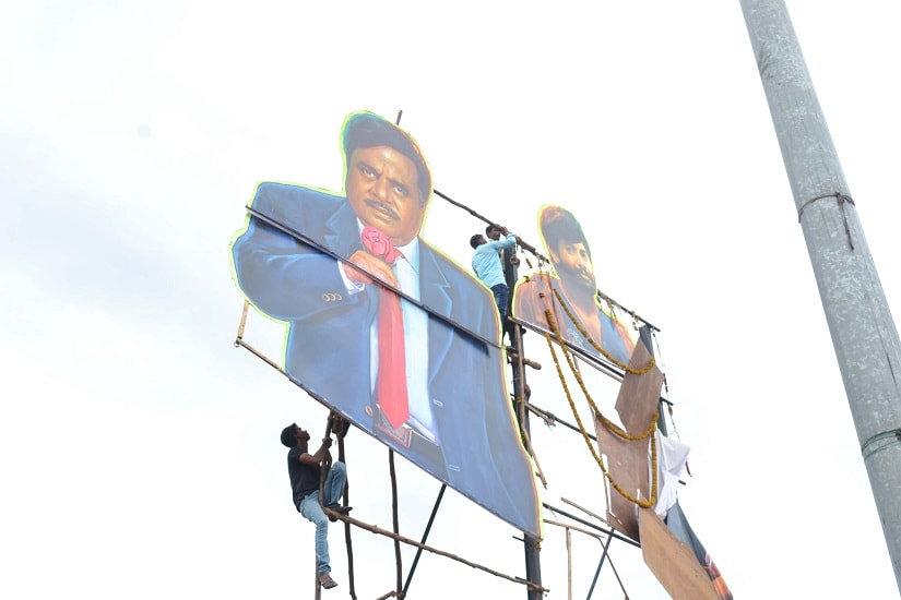 Ambareesh was dropped from chief minister Siddaramaiah's cabinet in 2016 following his alleged inactiveness and poor performance. Image courtesy Deena D'Silva