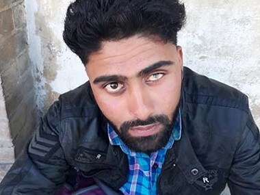 20-year-old Ashfaq Ahmad Chohan, a pellet victim from Chek-Hayin village in north Kashmir’s Kupwara district. Image courtesy Athar Parvaiz