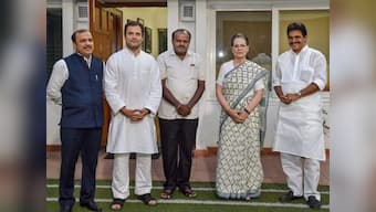 Karnataka govt formation: Congress-JD(S) mull '20-13' formula for cabinet allocation; war over Dy CM post likely