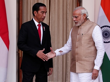 Narendra Modi in Indonesia: PM looks to revive old friendship with focus on trade, maritime security Narendra Modi in Indonesia: PM looks to revive old friendship with focus on trade, maritime security
