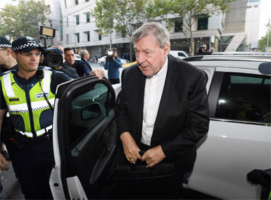 Top aide to Pope Francis Cardinal George Pell pleades 'not guilty' to multiple sex abuse charges ahead of trial Top aide to Pope Francis Cardinal George Pell pleades 'not guilty' to multiple sex abuse charges ahead of trial