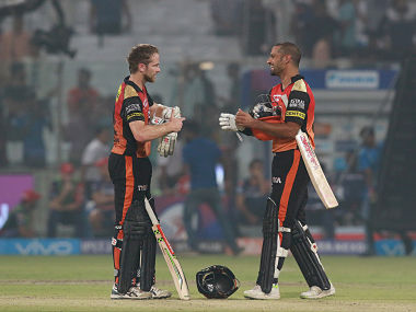 IPL 2018: Shikhar Dhawan's return to form, Kane Williamson's meticulousness with bat against DD augur well for SRH IPL 2018: Shikhar Dhawan's return to form, Kane Williamson's meticulousness with bat against DD augur well for SRH