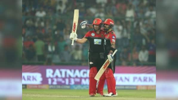 IPL 2018: AB de Villiers and Virat Kohli demolish DD with graceful yet belligerent batting to keep RCB’s hopes afloat
