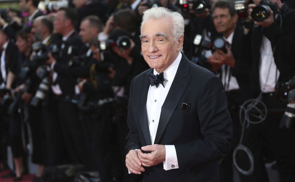 Martin Scorsese, who won the festival's top prize, the Palme d'Or, for Taxi Driver, was in Cannes for an anniversary screening of his 1973 breakthrough Mean Streets. Brought out to officially open the festival, he gestured for Blanchett to join him in the middle of the Palais des Festivals' stage. Photo by Joel C Ryan/Invision/AP