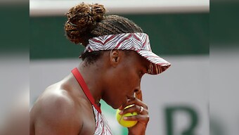 French Open 2018: Venus Williams stunned by Wang Qiang; Alexander Zverev cruises into second round